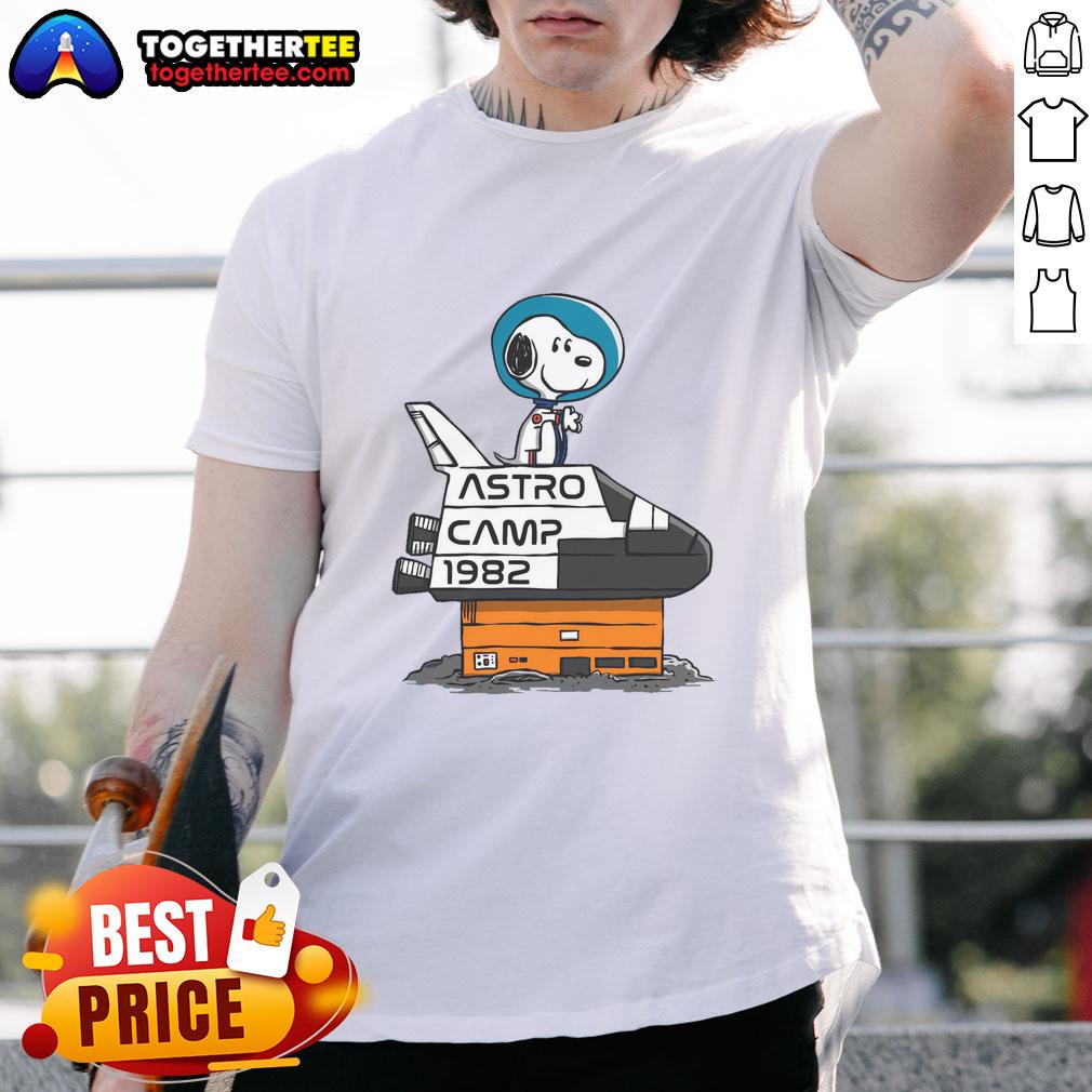 Pretty Astro Camp 1982 Snoopy T-Shirt