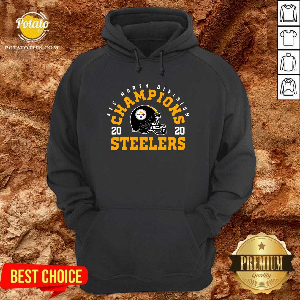 Official Afc North Division Champions 2020 Pittsburgh Steelers Shirt - Image 5