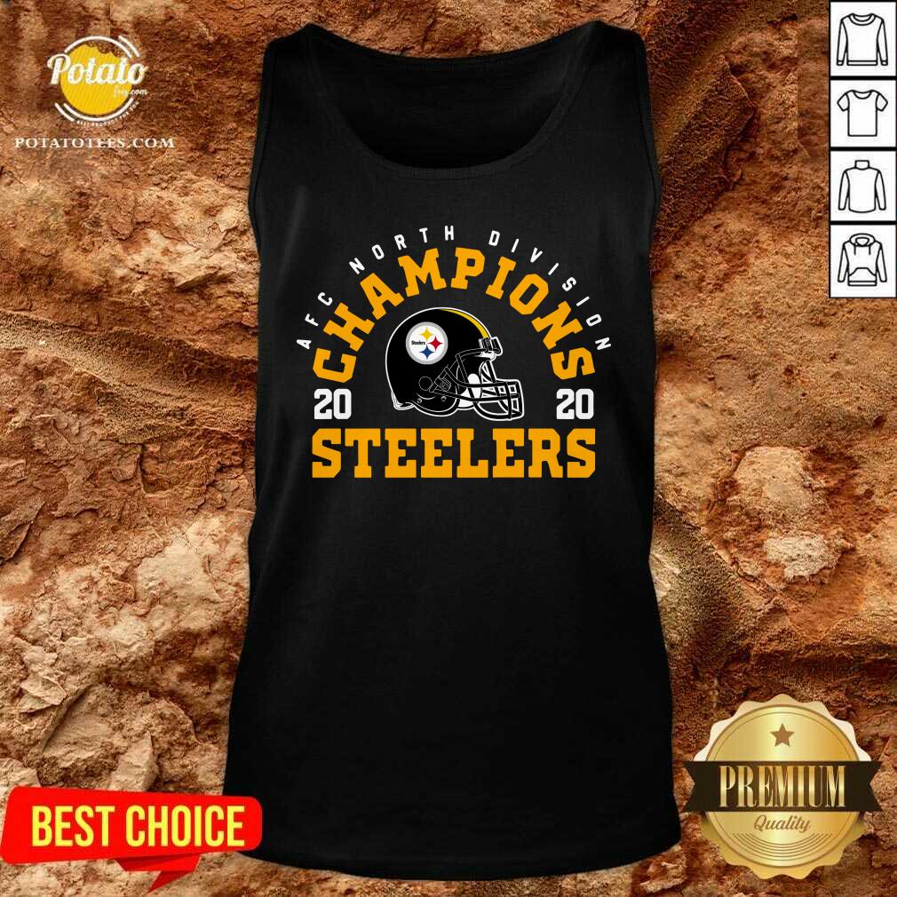 Official Afc North Division Champions 2020 Pittsburgh Steelers Shirt - Image 3