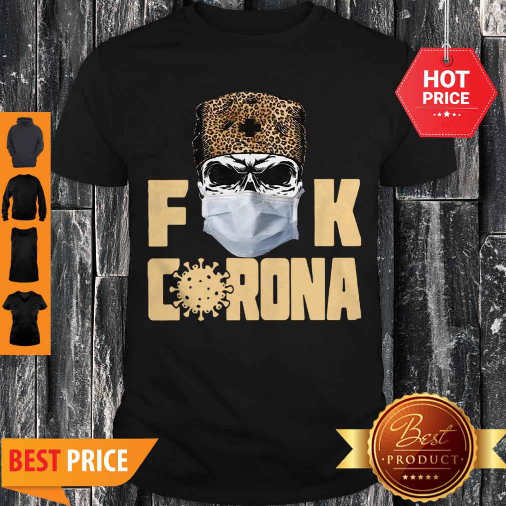 Official Leopard Skull Fuck Corona Shirt