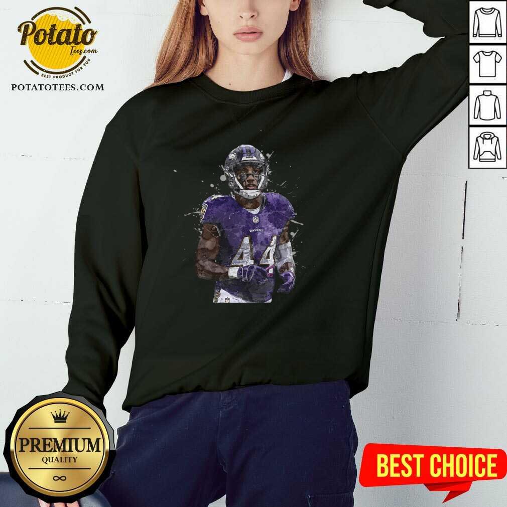 Original Baltimore Ravens Football Players 44 NFL Playoffs Shirt - Image 4