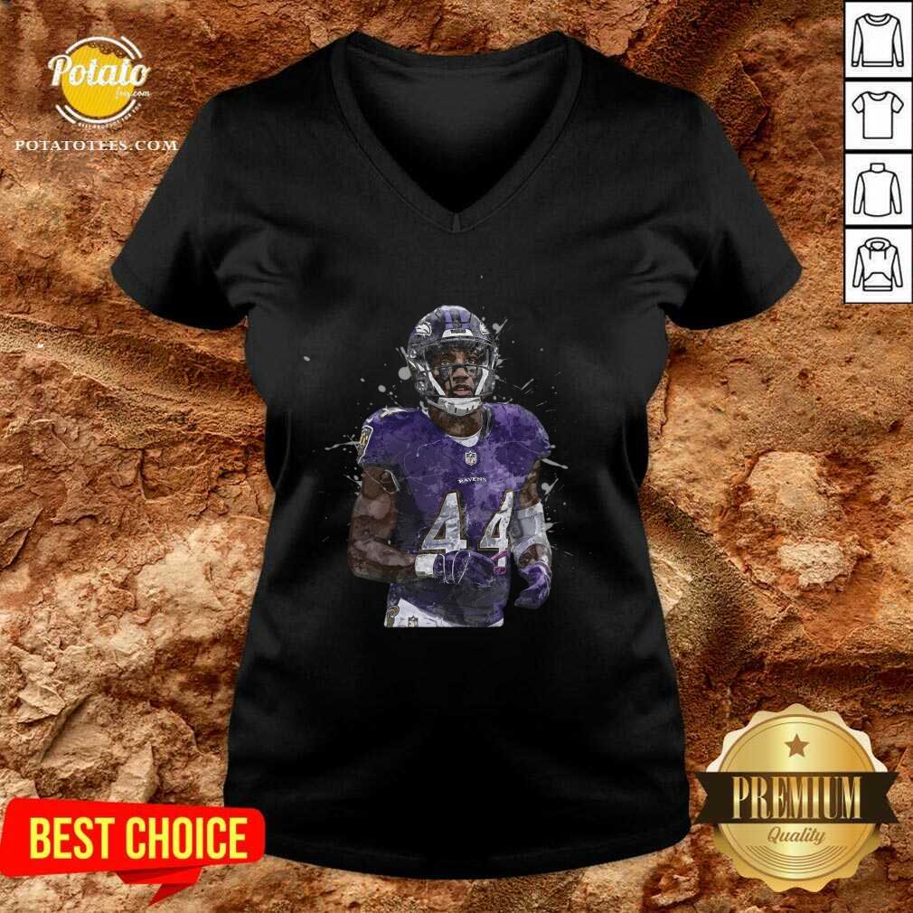 Original Baltimore Ravens Football Players 44 NFL Playoffs Shirt - Image 2