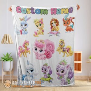 Perfect Cute Disney Princess Palace Pets Blanket Fleece Customized Blanket