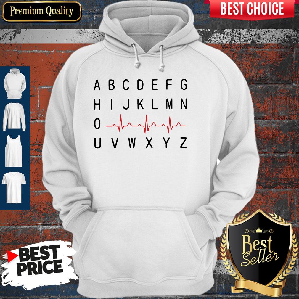 A B C D E F G Nurse Heartbeat Shirt - Image 5