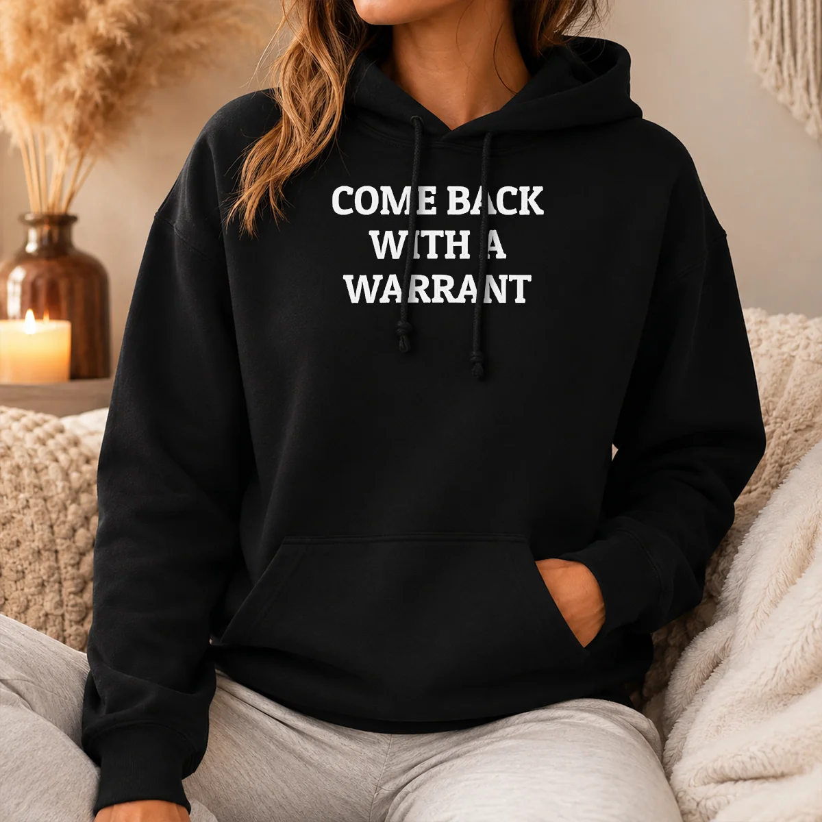Hot Come Back With A Warrant Legal Police Shirt - Image 5