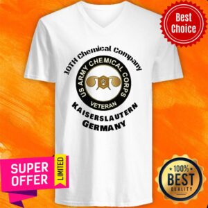 Alternative view of US Army Chemical Corps Veteran 10th Chemical Company Kaiserslautern Germany Shirt