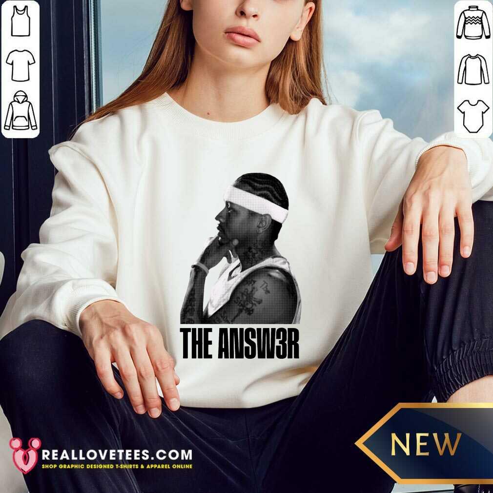 Allen Iverson The Answer Shirt - Image 2