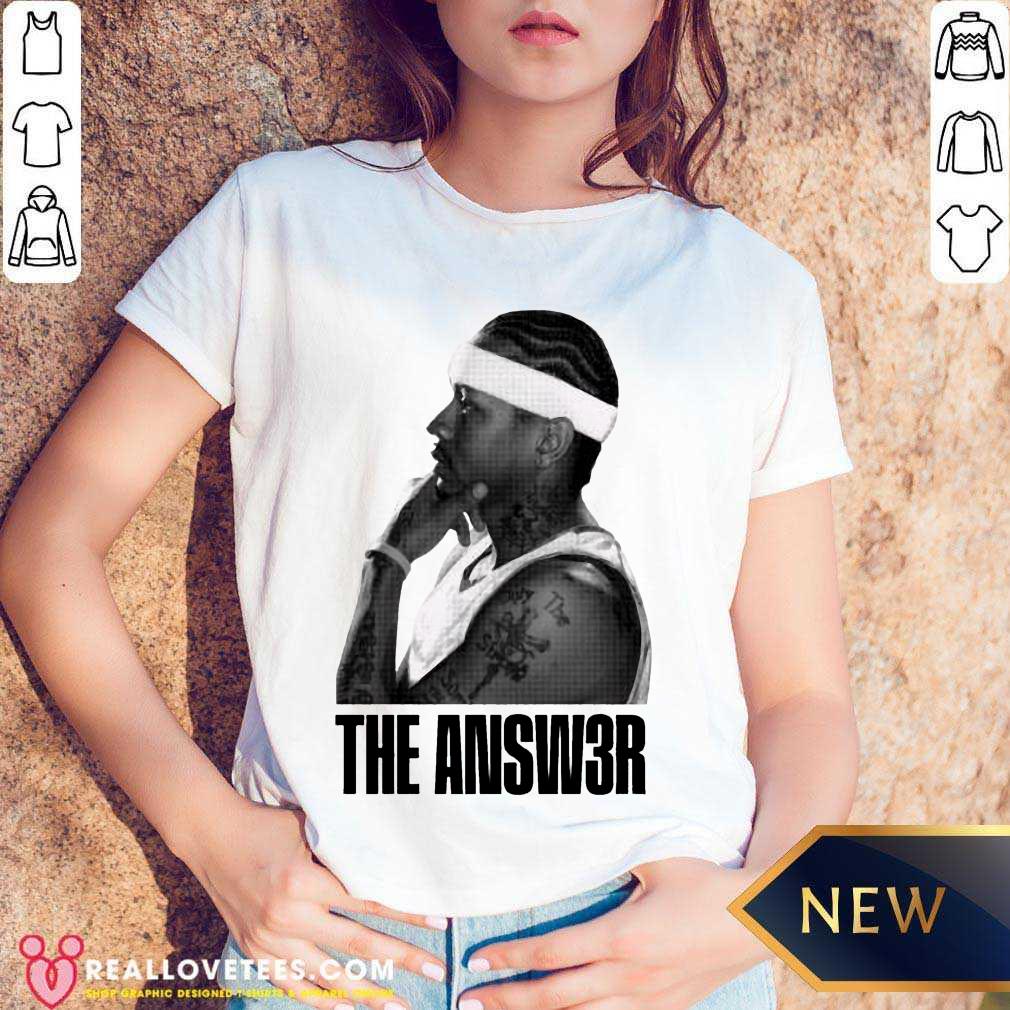 Allen Iverson The Answer Shirt