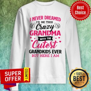 Alternative view of Top I Never Dreamed I’d Be This Crazy Grandma With The Cutest Shirt