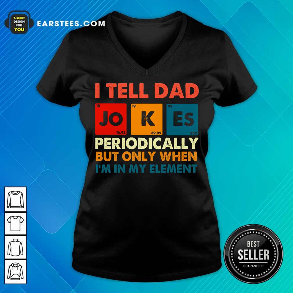 Top I Tell Dad Jokes Periodically Vintage Shirt - Image 5