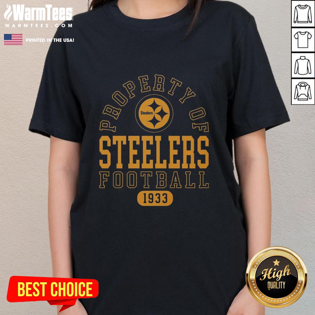 Awesome Pittsburgh Steelers Property 1933 T-Shirt - Image 3