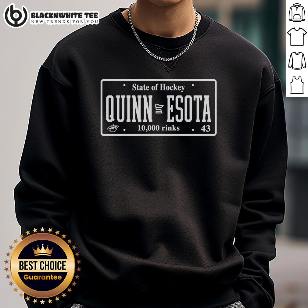 Awesome State Of Hockey Quinn Esota T-Shirt - Image 5