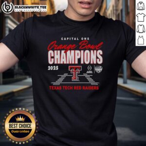 Awesome Texas Tech Red Raiders 2026 Orange Bowl Champions Classic T-Shirt