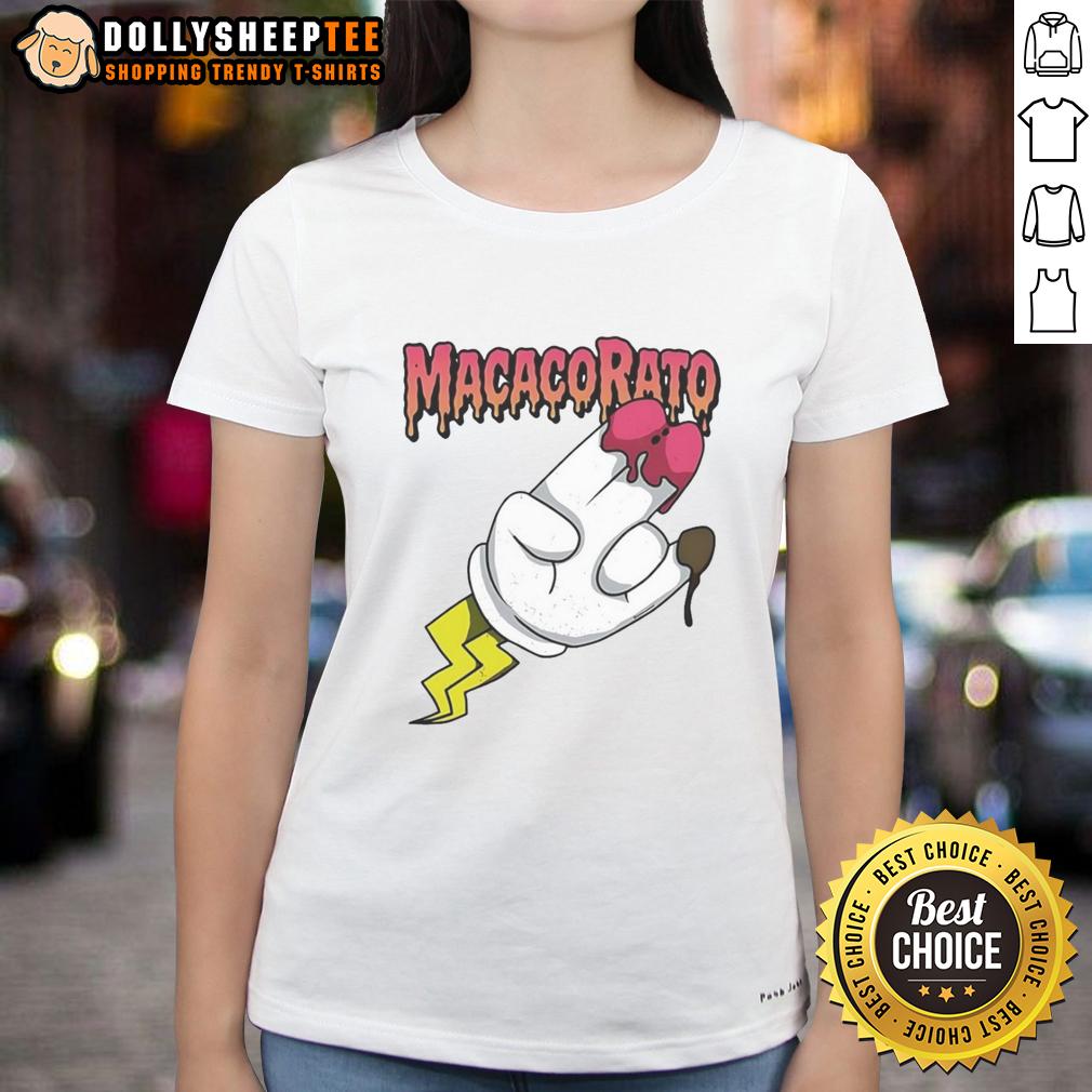 Pretty Macacorato Strawberry And Chocolate Flavor T-Shirt - Image 3