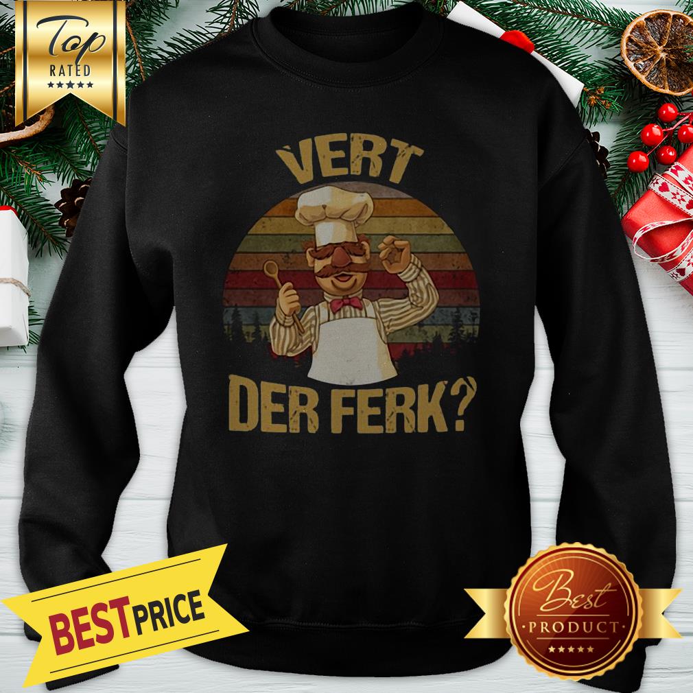 Official Vert Der Ferk Vintage Shirt - Image 4