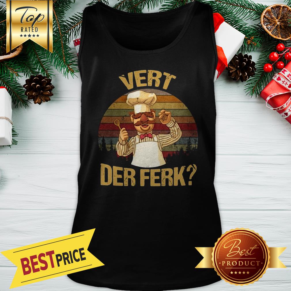 Official Vert Der Ferk Vintage Shirt - Image 3