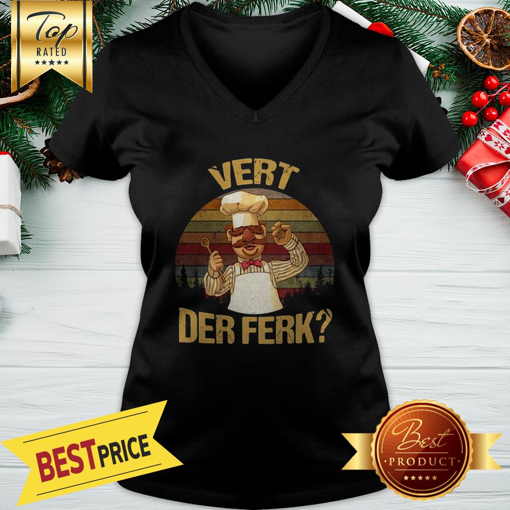 Official Vert Der Ferk Vintage Shirt - Image 2