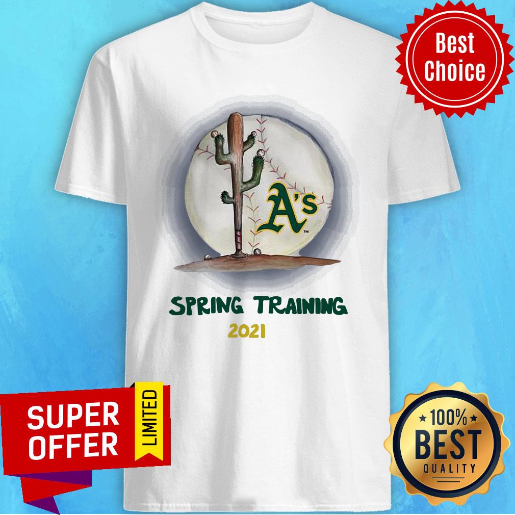 Nice Oakland Athletics MLB 2021 Spring Training 2021 Shirt
