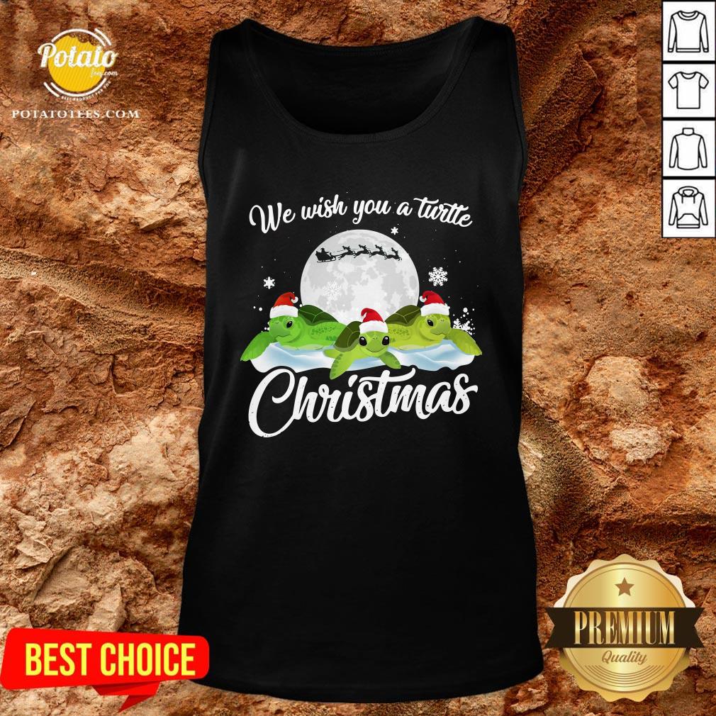Perfect We Wish You A Turtle Christmas Shirt - Image 3