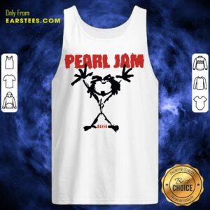 Alternative view of Pretty Pearl Jam Stickman Alive Excited Shirt