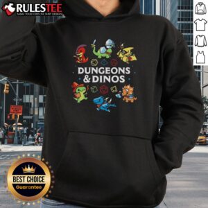 Alternative view of Cute Dungeons And Dinos T-Shirt