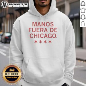 Alternative view of Good Hands Off Chicago Spanish T-Shirt