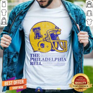 Pretty The Philadelphia Bell Helmet T-Shirt