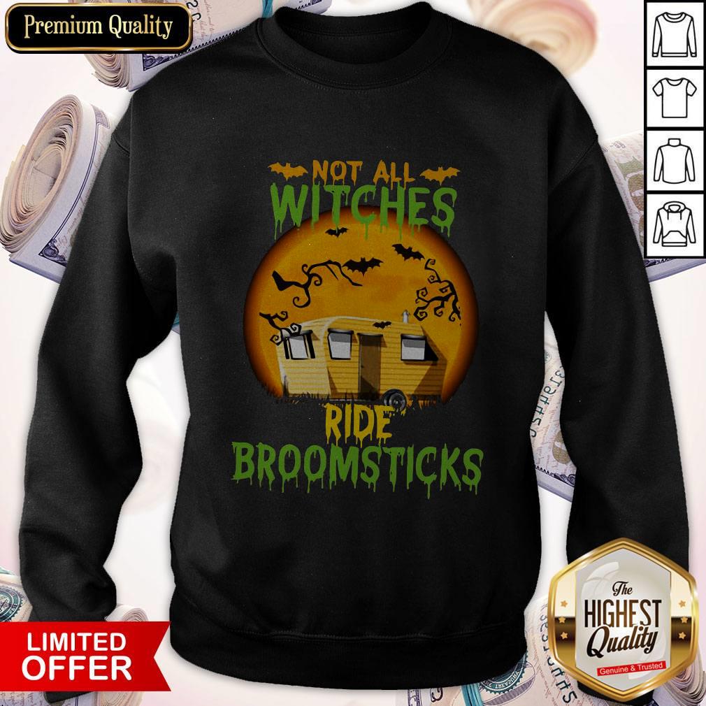 Good Not All Witches Ride Broomsticks Moon Shirt - Image 4
