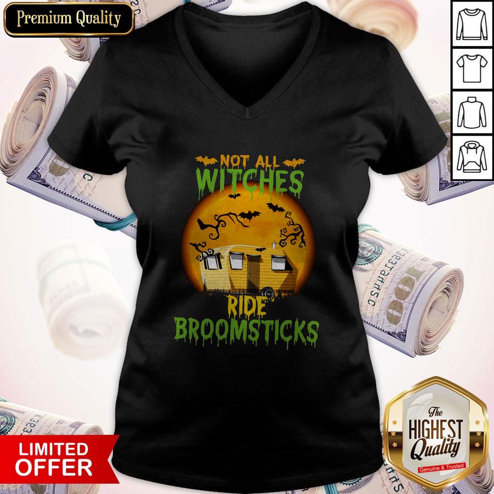 Good Not All Witches Ride Broomsticks Moon Shirt - Image 2