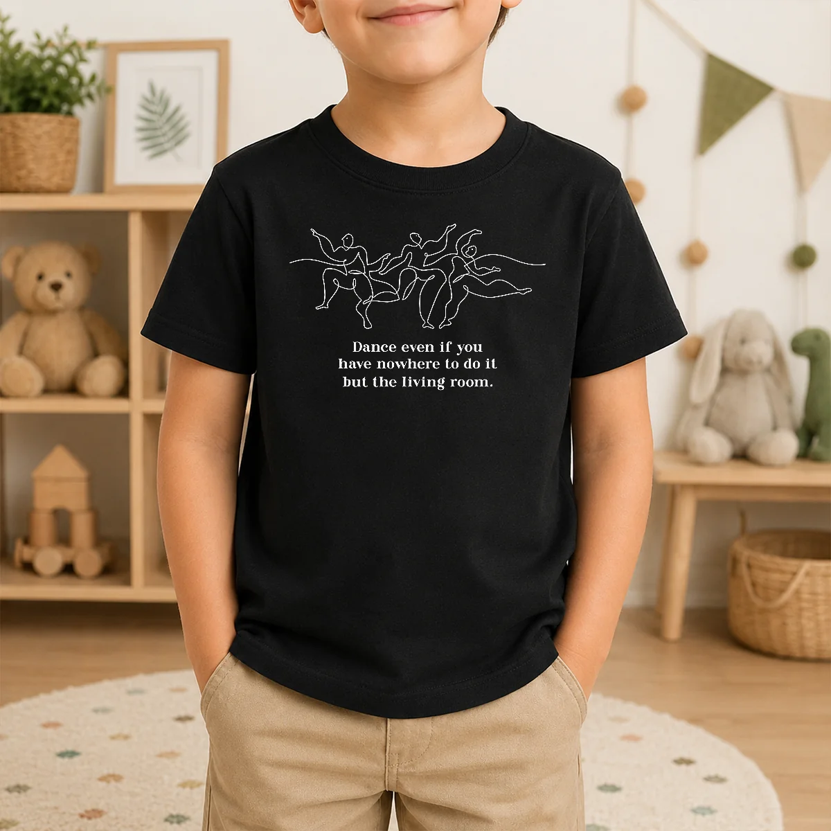 Original Contemporary 'Dance Always' Organic Shirt - Image 9