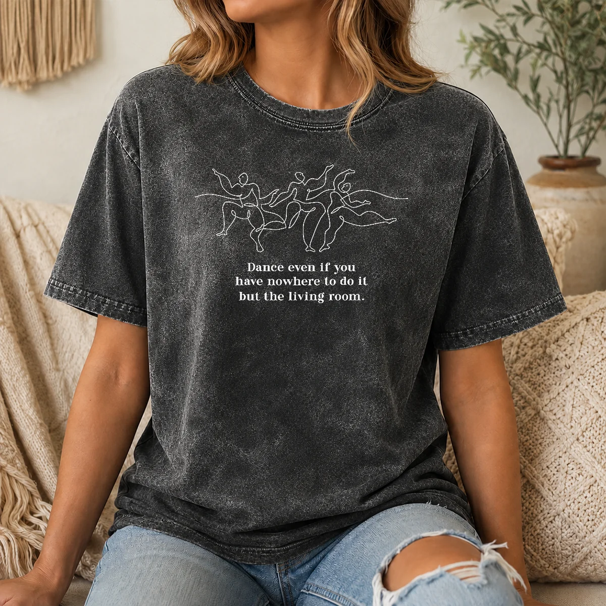 Original Contemporary 'Dance Always' Organic Shirt - Image 8