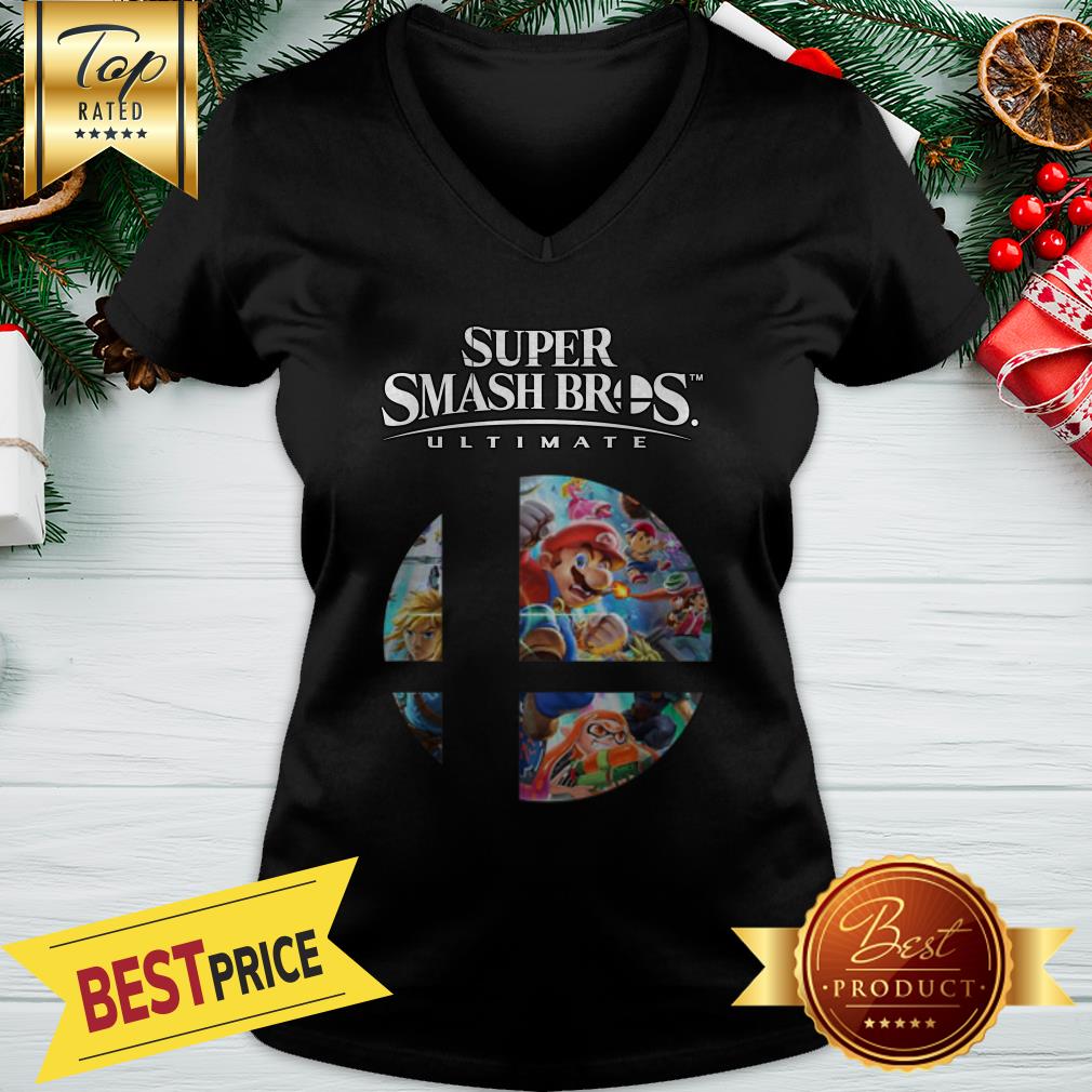 Super Mario Super Smash Bros Ultimate Shirt - Image 2
