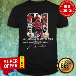 Top 81 Hall Of Fame Class Of 2020 Marian Hossa Washington Redskins 1996 2017 Signature Shirt