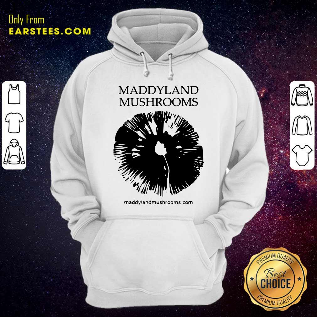 Premium Maddyland Mushrooms With Black Image Shirt - Image 2