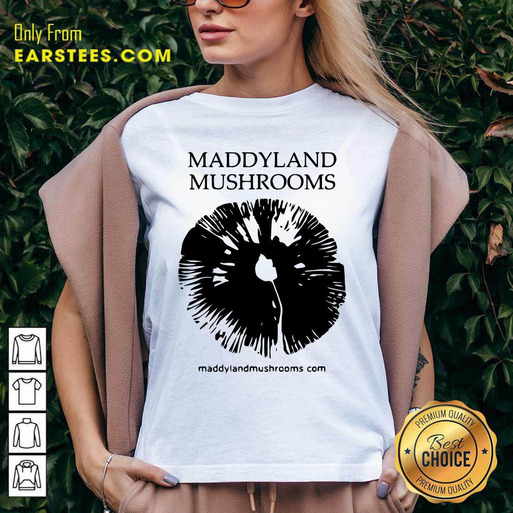Premium Maddyland Mushrooms With Black Image Shirt - Image 3