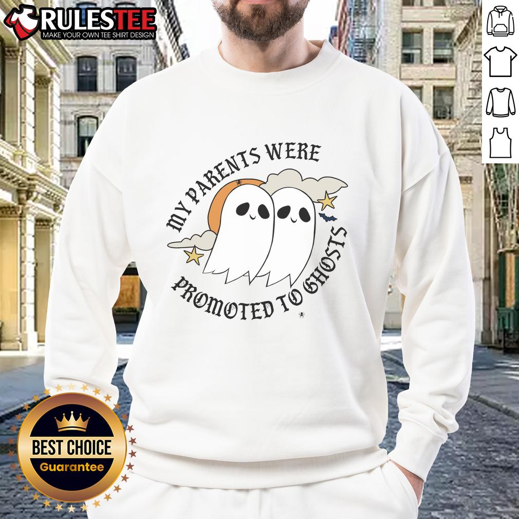 Cute My Parents Were Promoted To Ghosts T-Shirt - Image 5