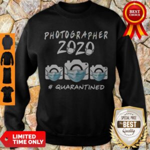 Alternative view of Good Photographer 2020 Quarantined Coronavirus Shirt
