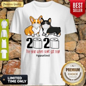 Funny Corgis Quarantined 2020 Shirt