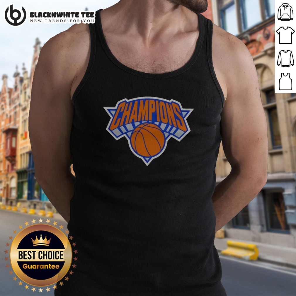 Premium New York Knicks NBA Champions Basketball Classic Logo Shirt - Image 5