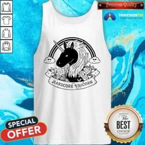 Alternative view of Unicorn Rainbow Hardcore Unicorn Shirt