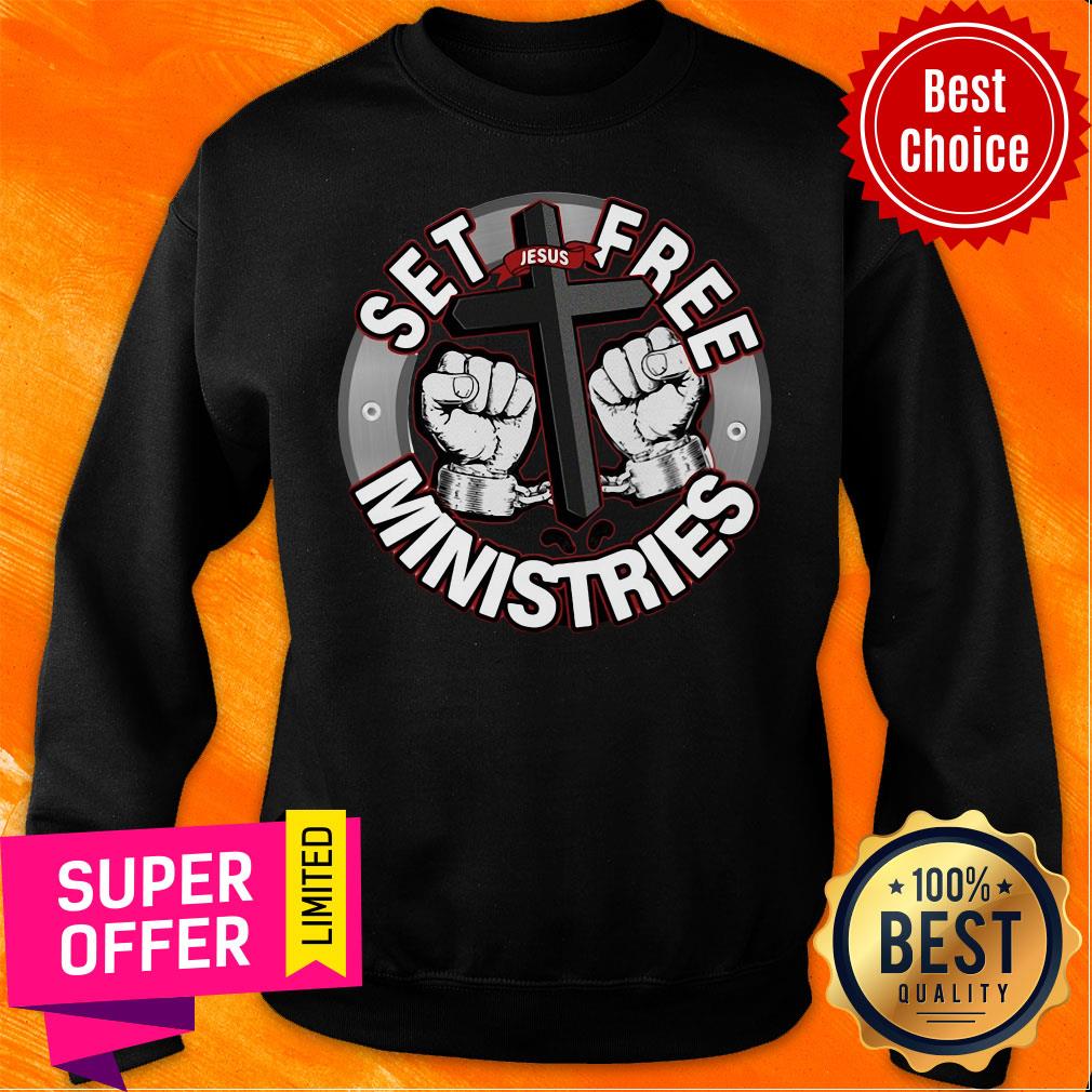 Premium Jesus Set Free Ministries Shirt - Image 4