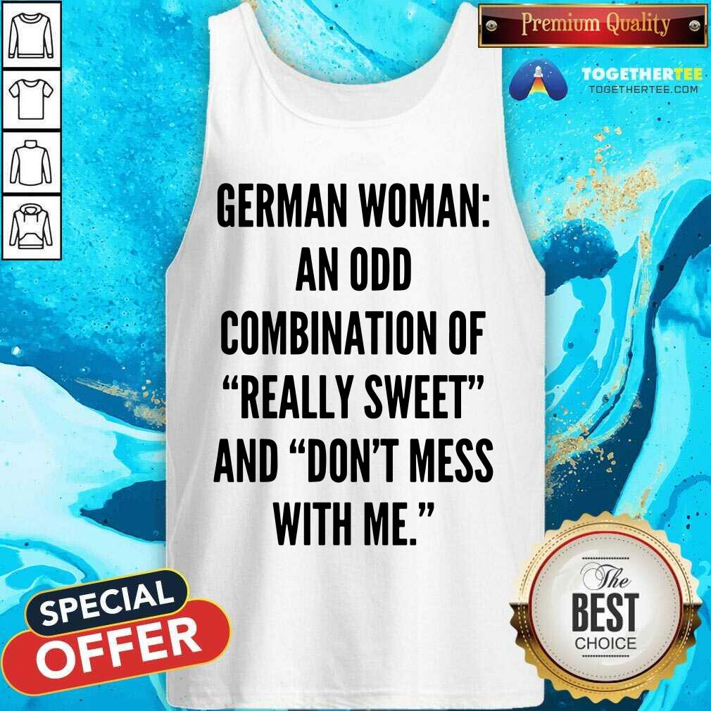 German Woman An Odd Combination Shirt - Image 4