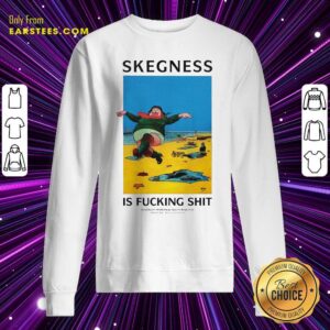Alternative view of Hot Skegness Is Fucking Shit Shirt