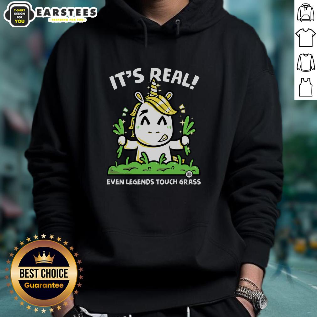 Good Even Legends Touch Grass T-Shirt - Image 2