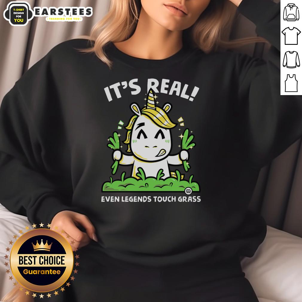 Good Even Legends Touch Grass T-Shirt - Image 5