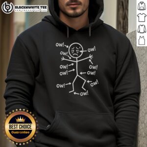 Alternative view of Good Stickman Ow Ow Ow T-Shirt