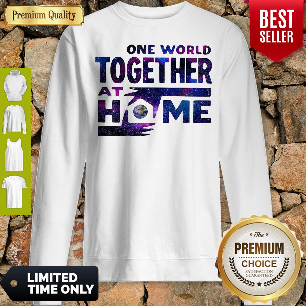 Original One World Together At Home Shirt - Image 4