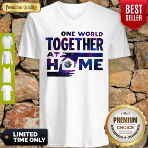 Alternative view of Original One World Together At Home Shirt