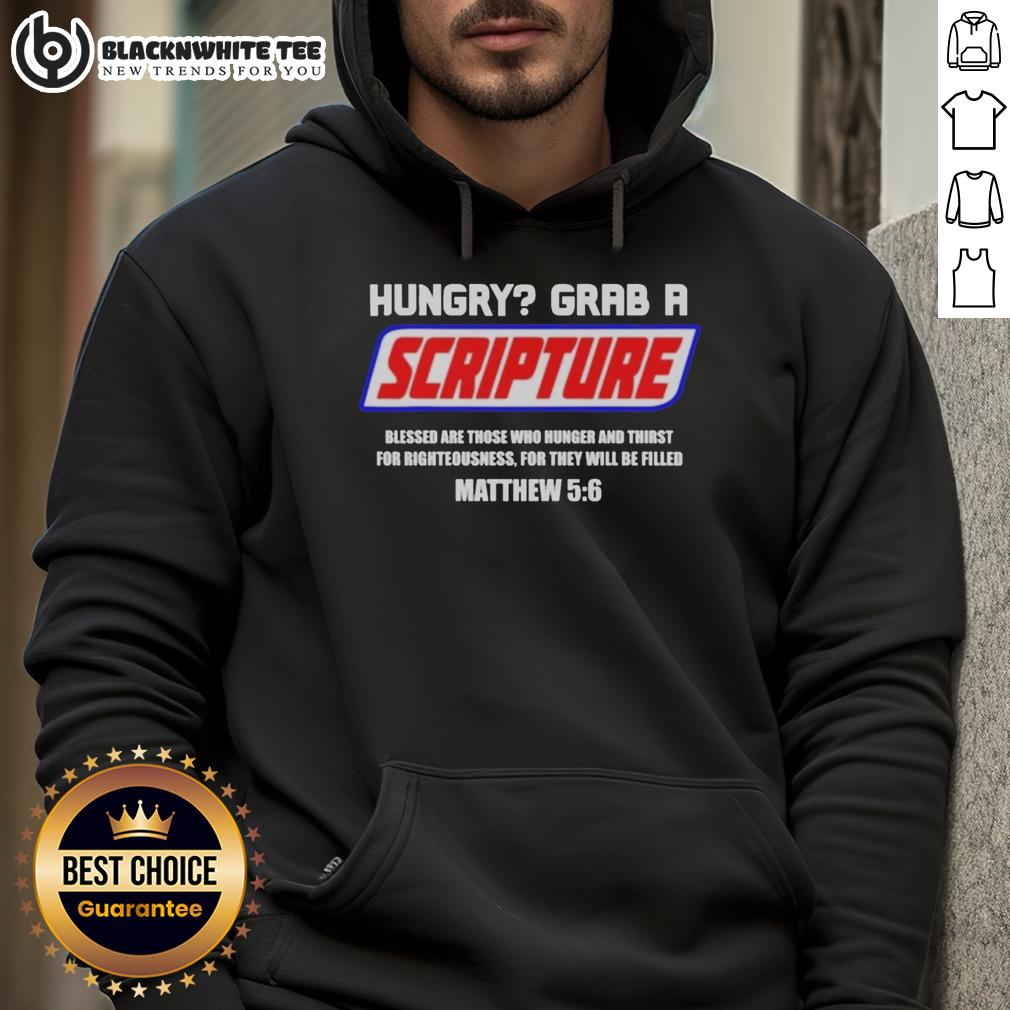Hot Hungry Grab A Scripture Christian T-Shirt - Image 2