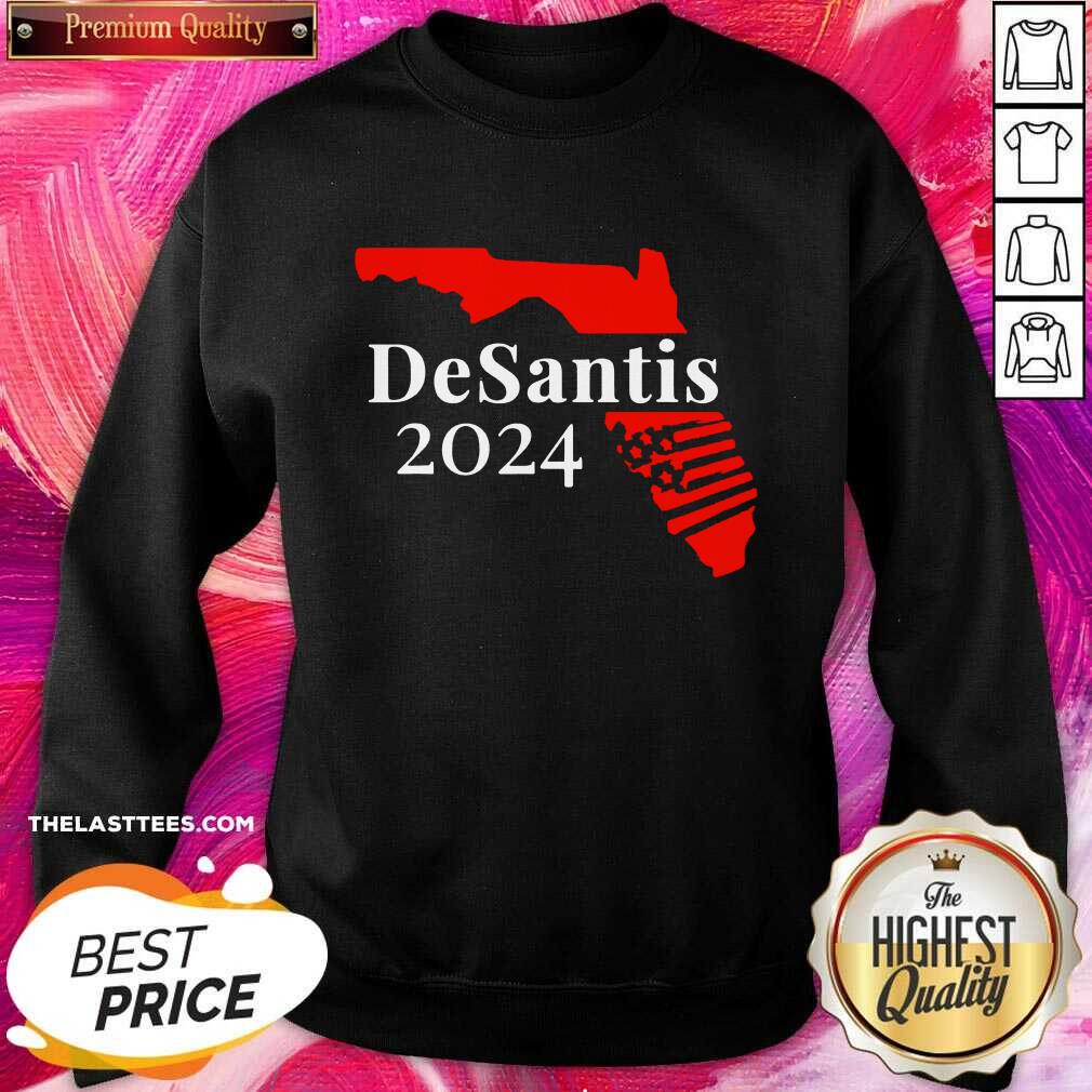 Original American Florida Desantis 2024 Shirt - Image 4